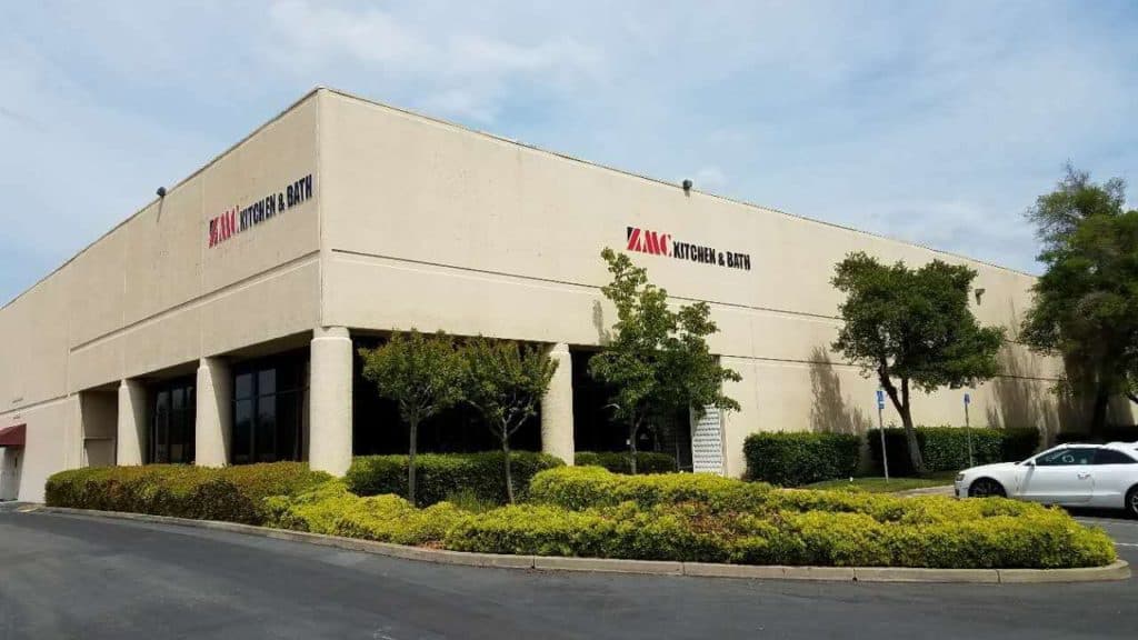 ZMC Cabinetry Rancho Cordova showroom exterior