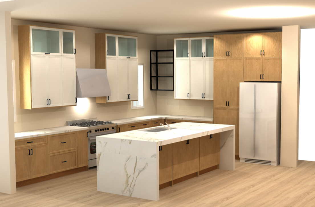 ZMC 3D kitchen design