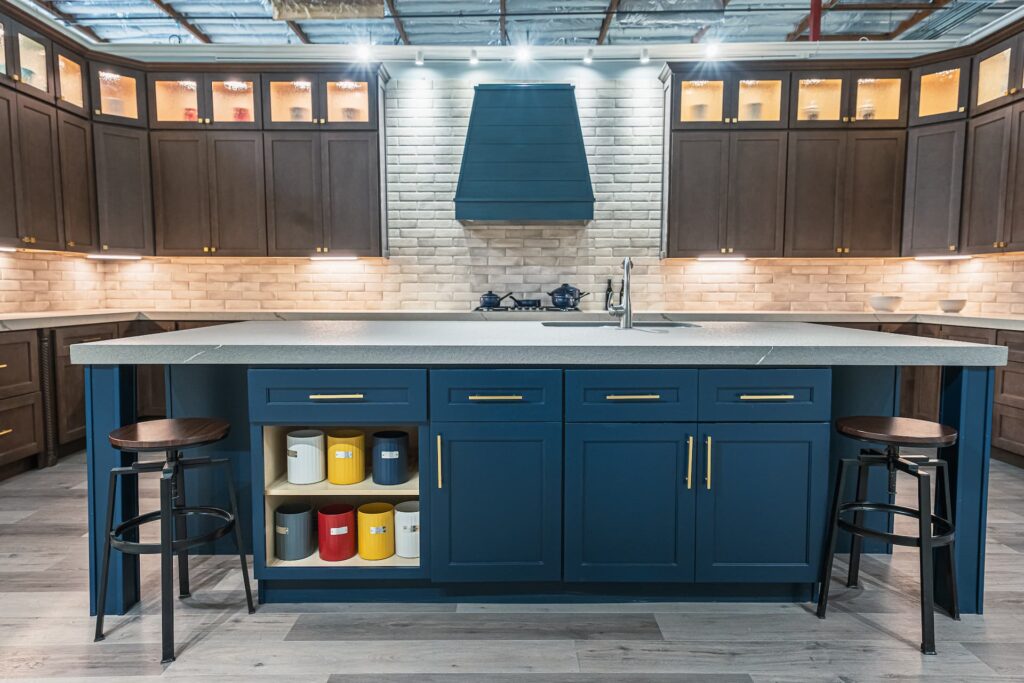 Custom kitchen cabinets designed by ZMC Fremont